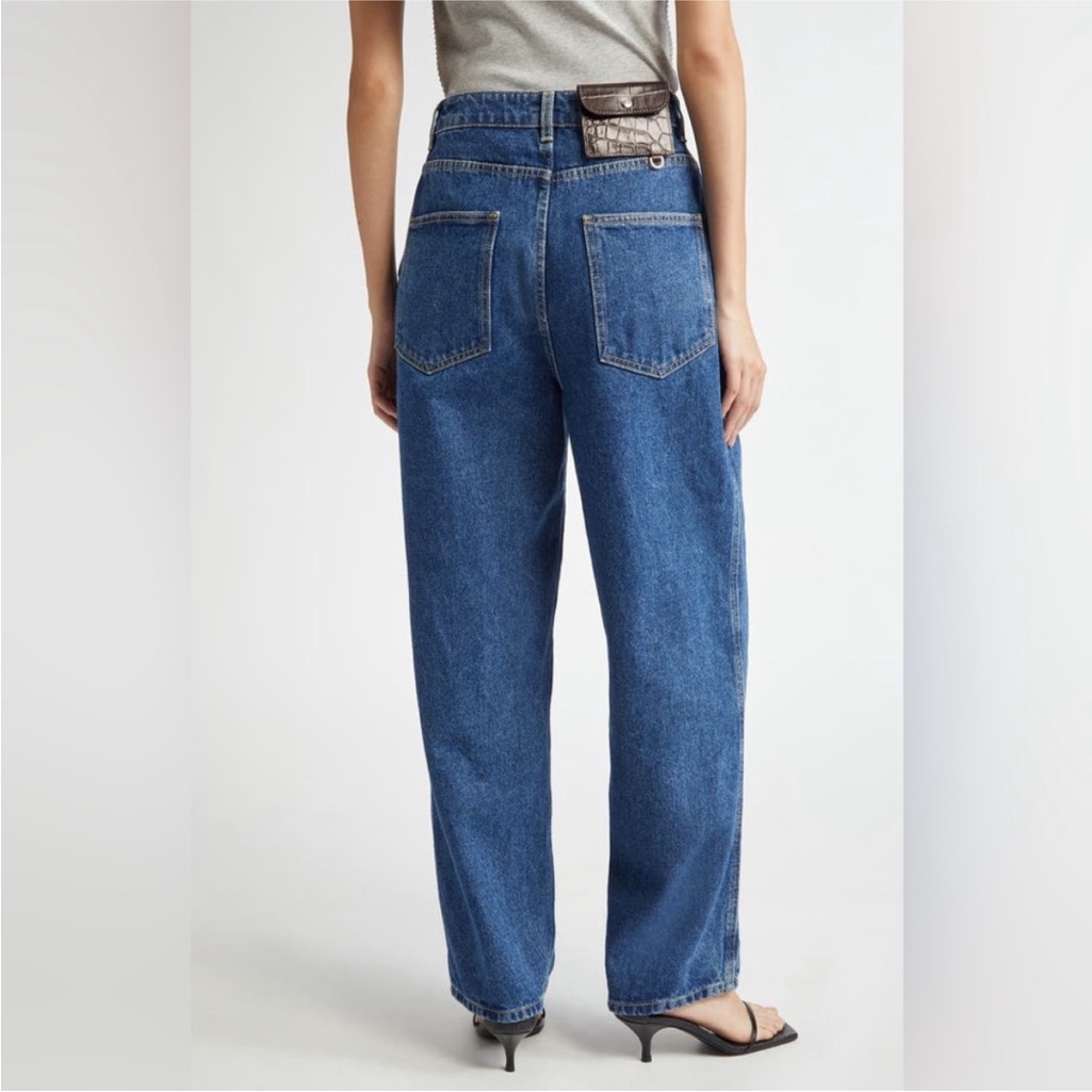 Saks Potts Shake Pleated Jeans — image 3 of 8